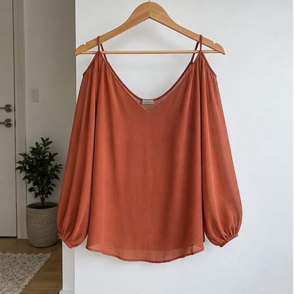 Rust Cami Blouse